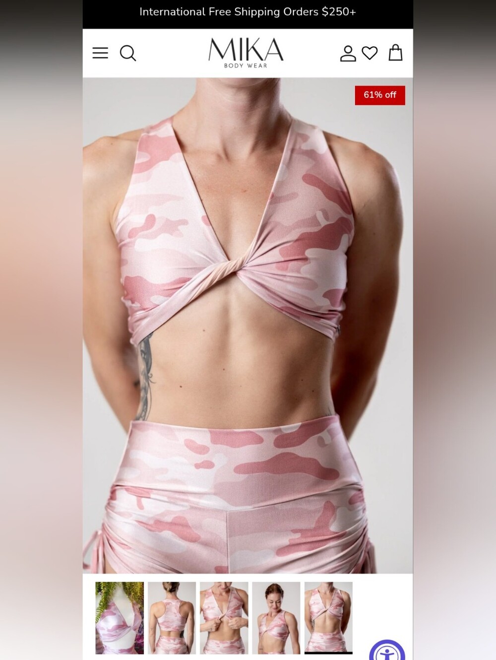 Mika Bodywear yoga set
